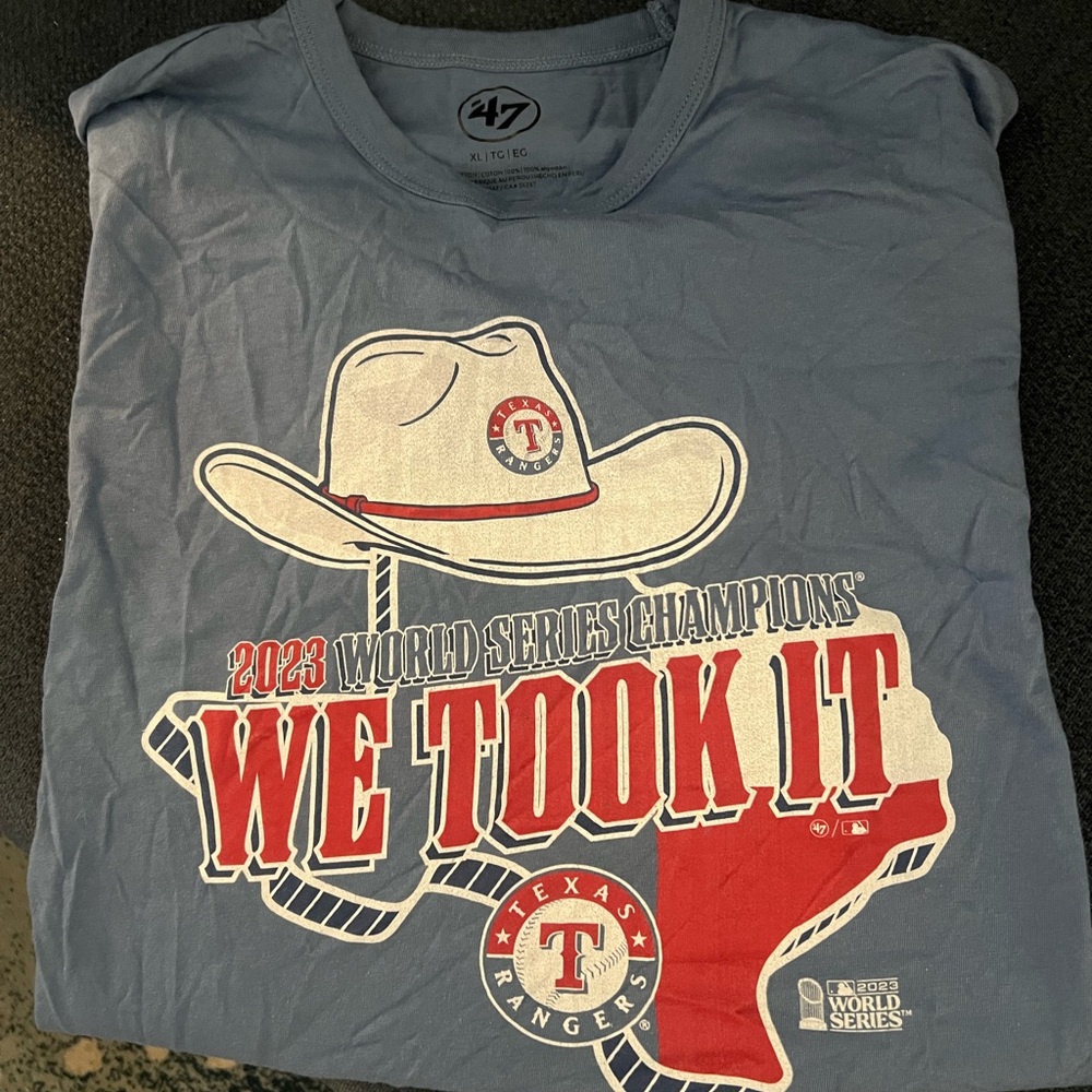 Texas Rangers World Series Champions T-Shirt